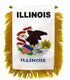 illinois Mini Banner - Flags Importer