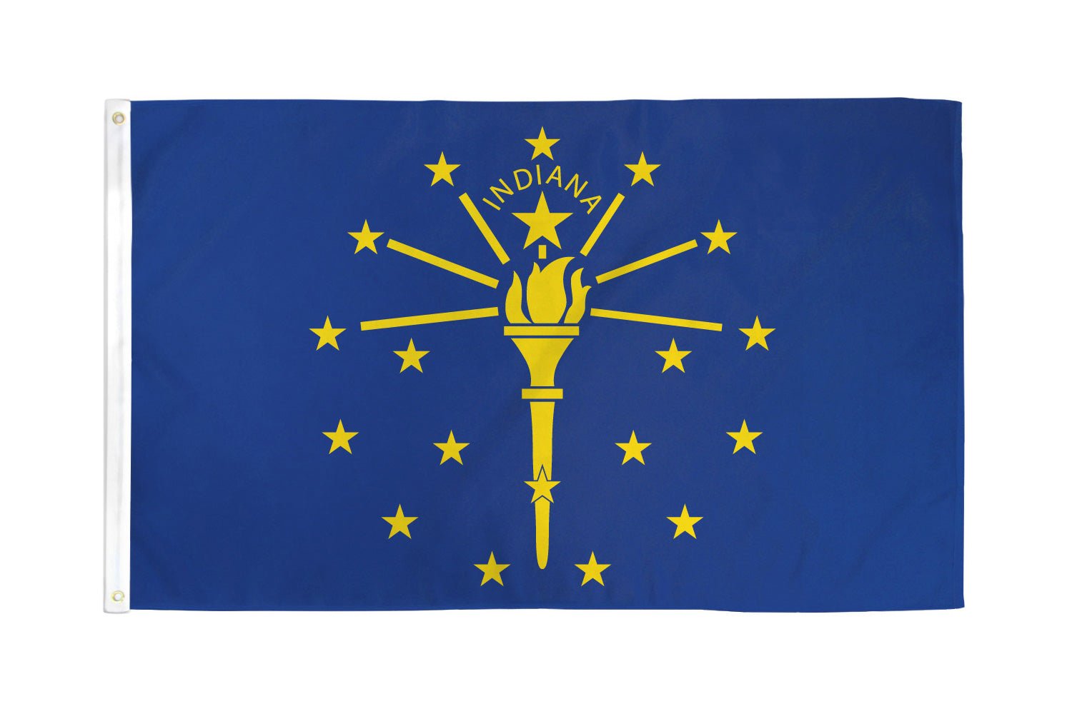 Indiana Flag 3x5ft Poly - Flags Importer