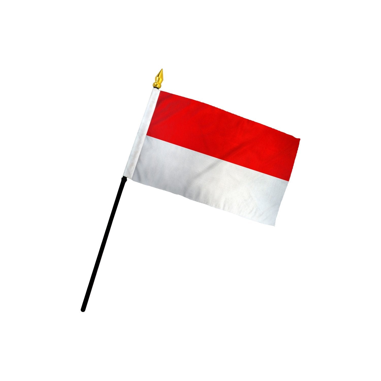 Indonesia 4x6in Stick Flag - Flags Importer