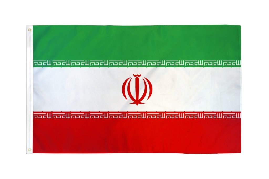 Iran Flag 2x3ft Poly - Flags Importer