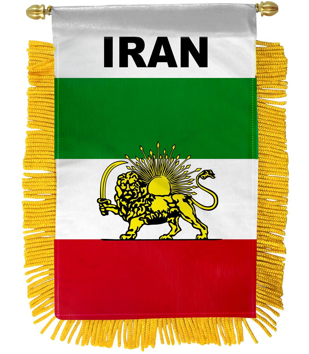 Iran (Lion) Mini Banner - Flags Importer