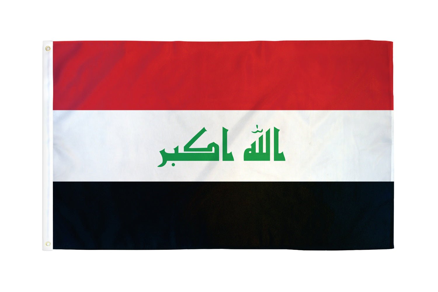 Iraq Flag 3x5ft Poly - Flags Importer