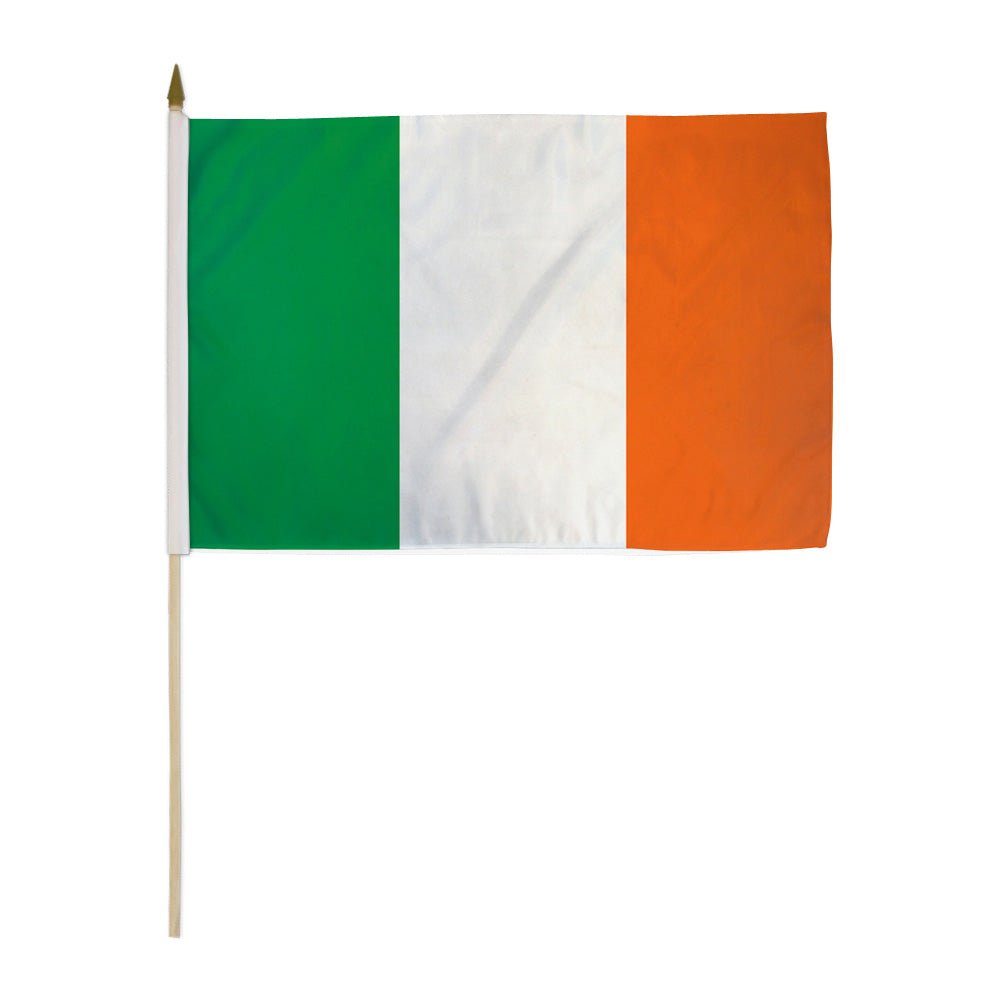 Ireland 12x18in Stick Flag - Flags Importer