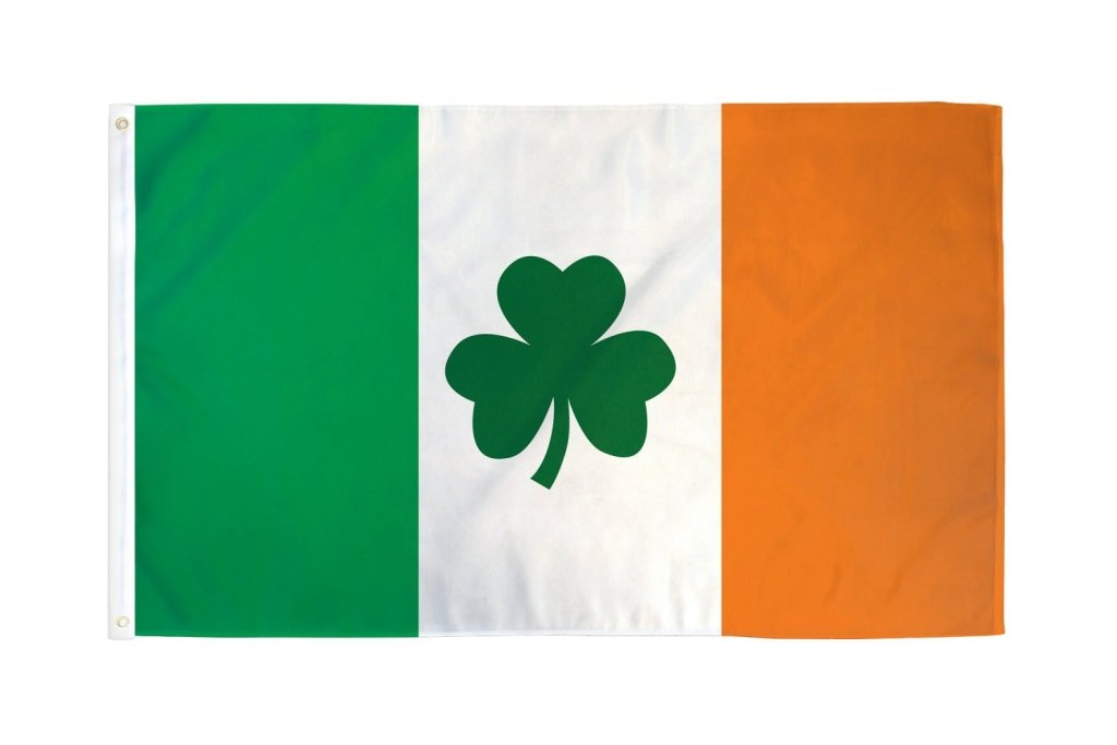 Ireland (Clover) Flag 3x5ft Poly - Flags Importer