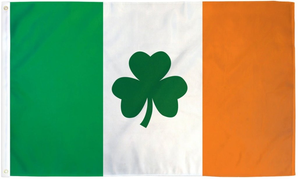 Ireland (Clover) Flag 3x5ft Poly - Flags Importer