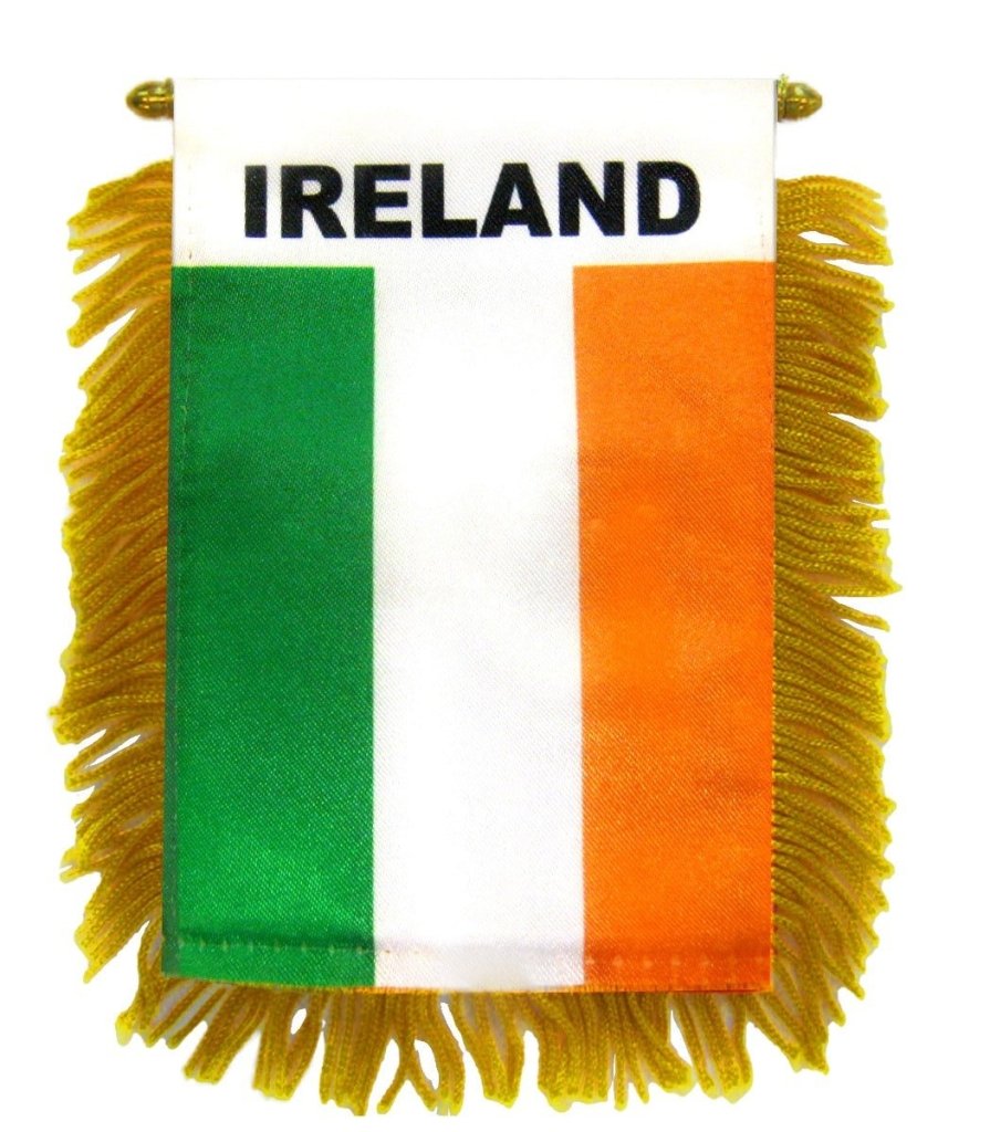 Ireland Mini Banner - Flags Importer