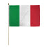 Italy 12x18in Stick Flag - Flags Importer