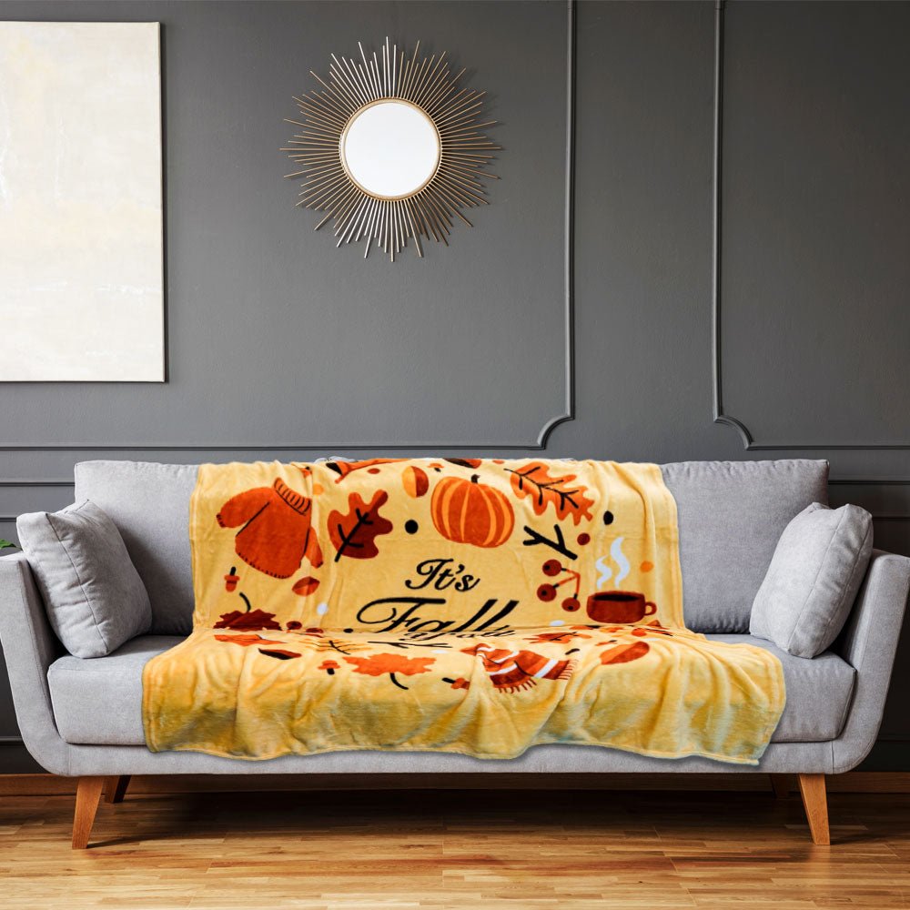 It's Fall Y'all Soft Plush 50x60in Blanket - Flags Importer