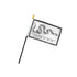 Join or Die 4x6in Stick Flag - Flags Importer