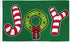 Joy (Candy Cane) Flag 3x5ft Poly - Flags Importer