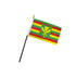 Kanaka Maoli 4x6in Stick Flag - Flags Importer