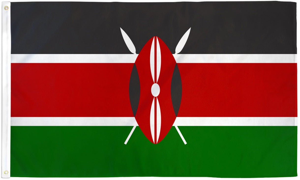 Kenya Flag 2x3ft Poly - Flags Importer