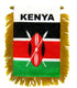 Kenya Mini Banner - Flags Importer