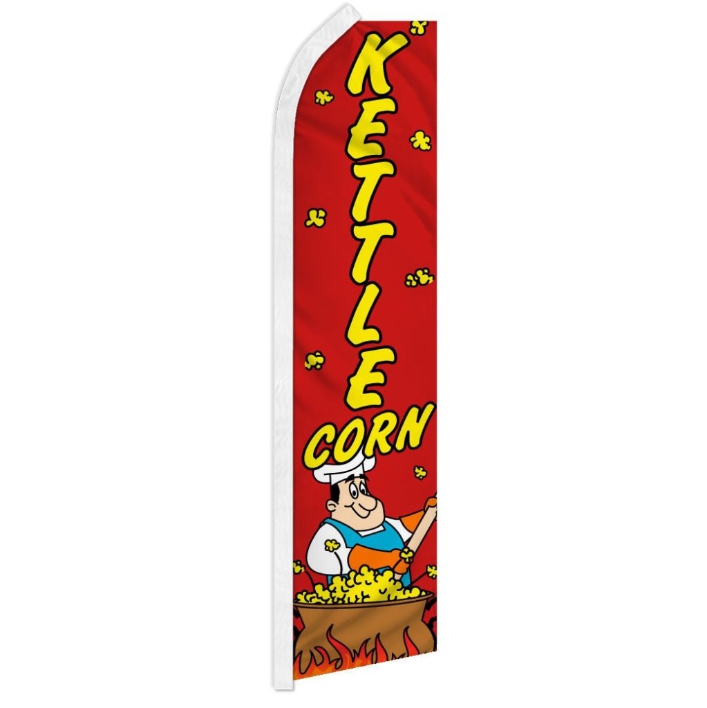 Kettle Corn Super Flag - Flags Importer