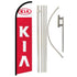 Kia Windless Banner Flag & Pole Kit - Flags Importer