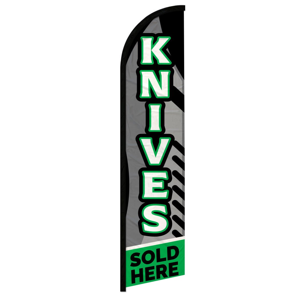 Knives Sold Here Windless Banner Flag - Flags Importer