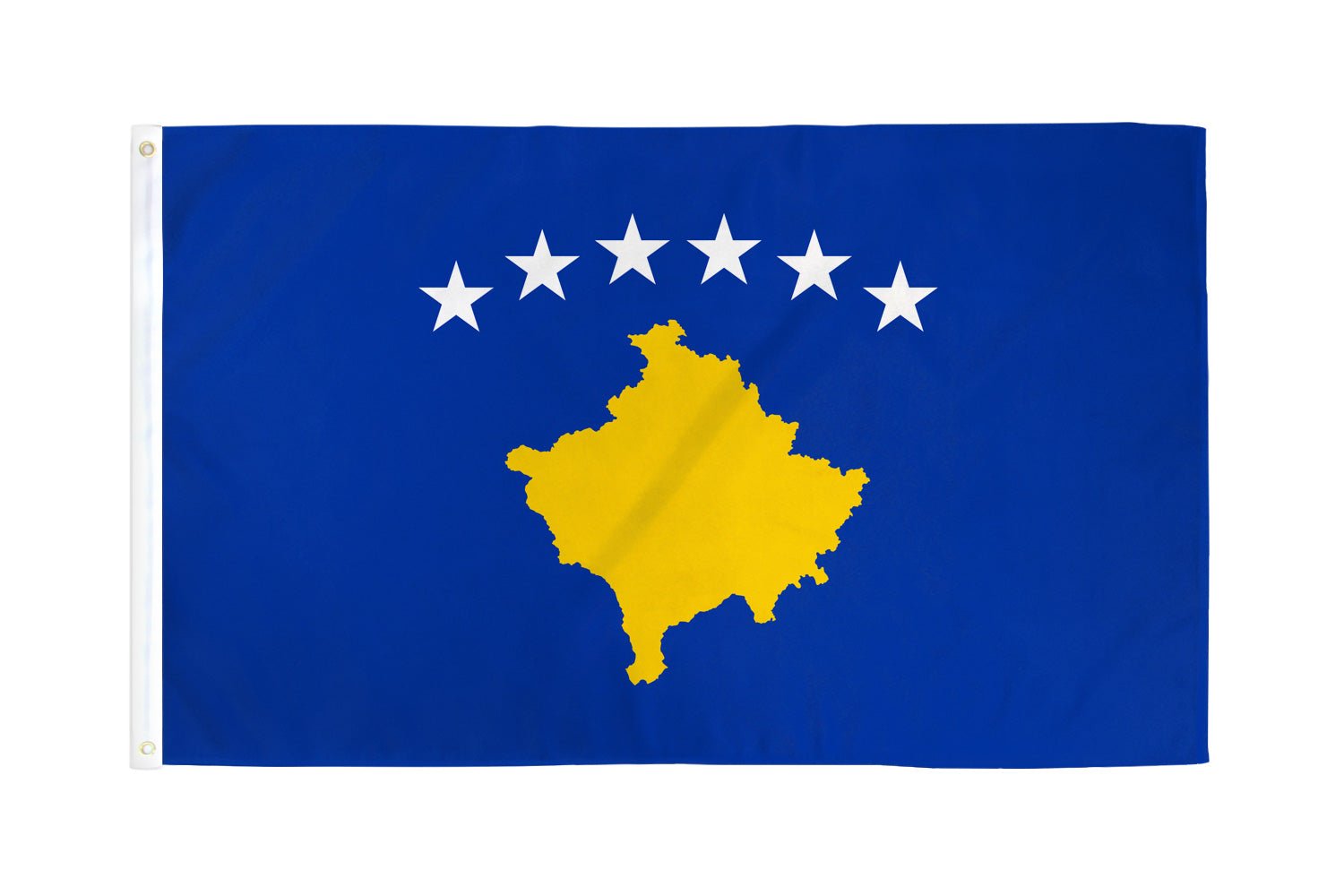 Kosovo Flag 3x5ft Poly - Flags Importer