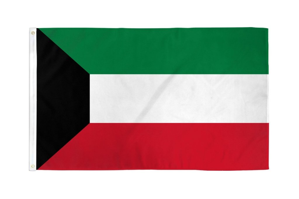 Kuwait Flag 2x3ft Poly - Flags Importer