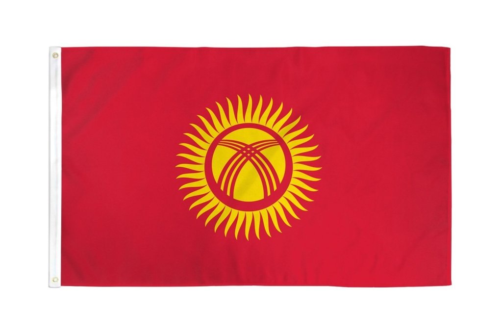 Kyrgyzstan Flag 2x3ft Poly - Flags Importer