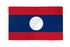 Laos Flag 2x3ft Poly - Flags Importer