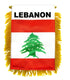 Lebanon Mini Banner - Flags Importer