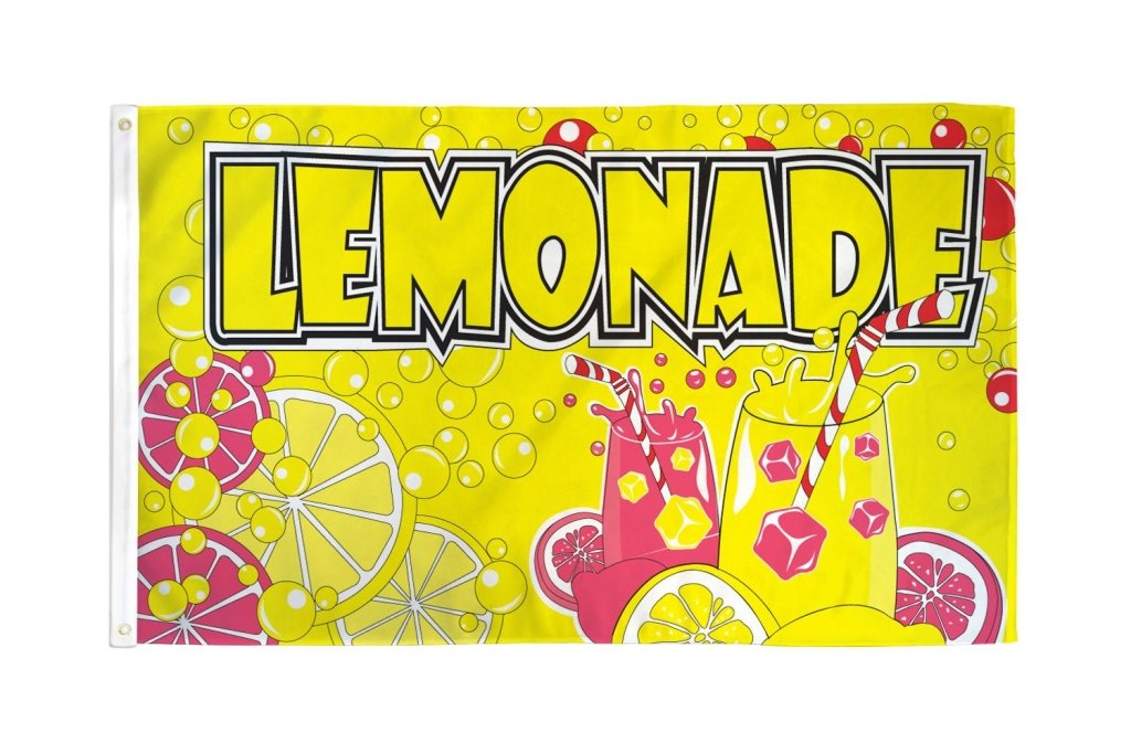 Lemonade Flag 3x5ft Poly - Flags Importer