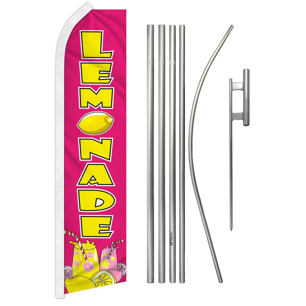 Lemonade Super Flag & Pole Kit - Flags Importer