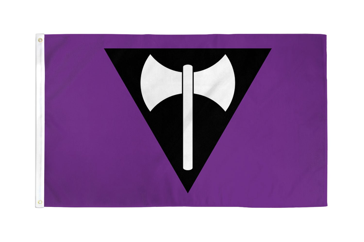 Lesbian (Labrys) Flag 3x5ft Poly - Flags Importer