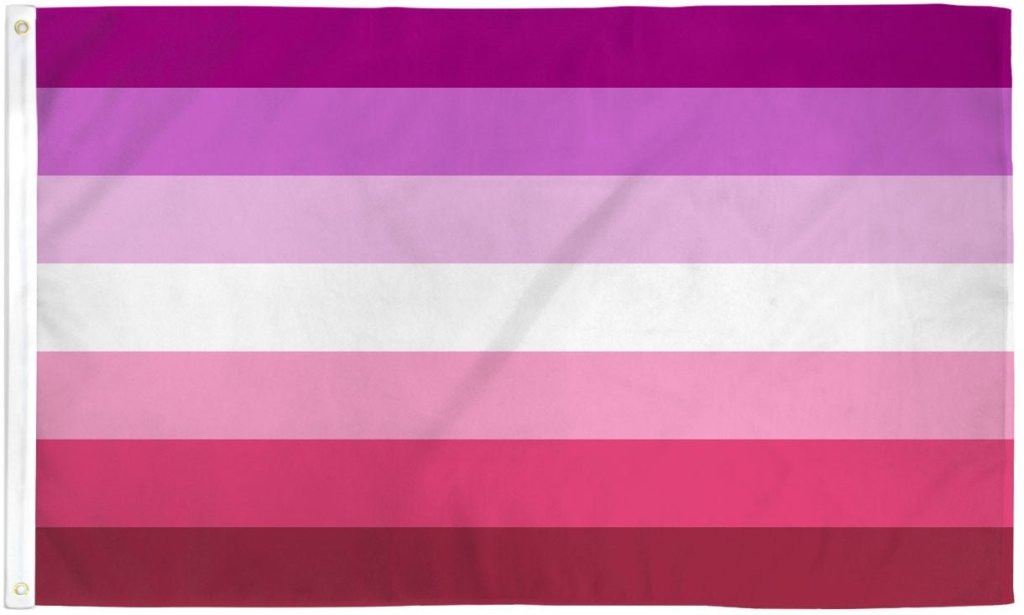 Lesbian (Plain) Flag 2x3ft Poly - Flags Importer