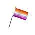 Lesbian (Sunset) 4x6in Stick Flag - Flags Importer