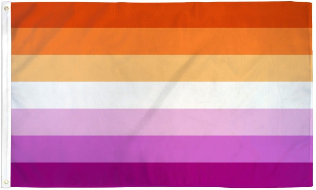 Lesbian (Sunset) Flag 2x3ft Poly - Flags Importer