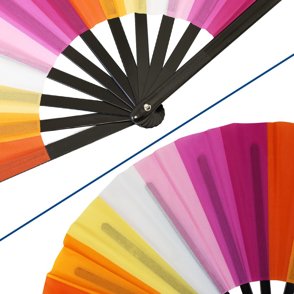 Lesbian (Sunset) X - Large Hand Fan - Flags Importer