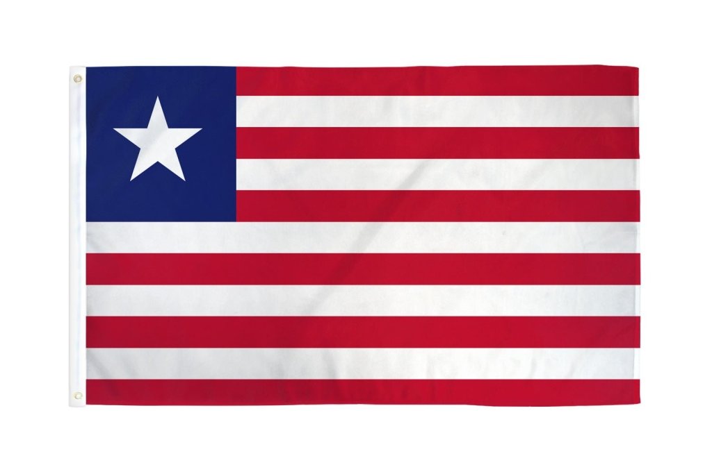 Liberia Flag 2x3ft Poly - Flags Importer