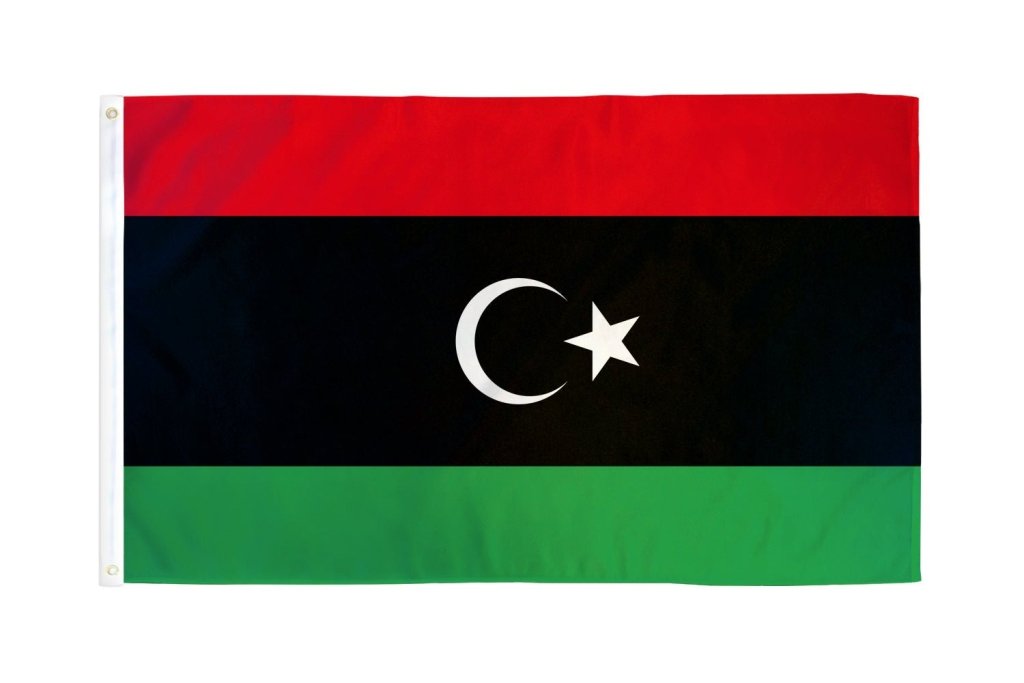 Libya Kingdom Flag 2x3ft Poly - Flags Importer