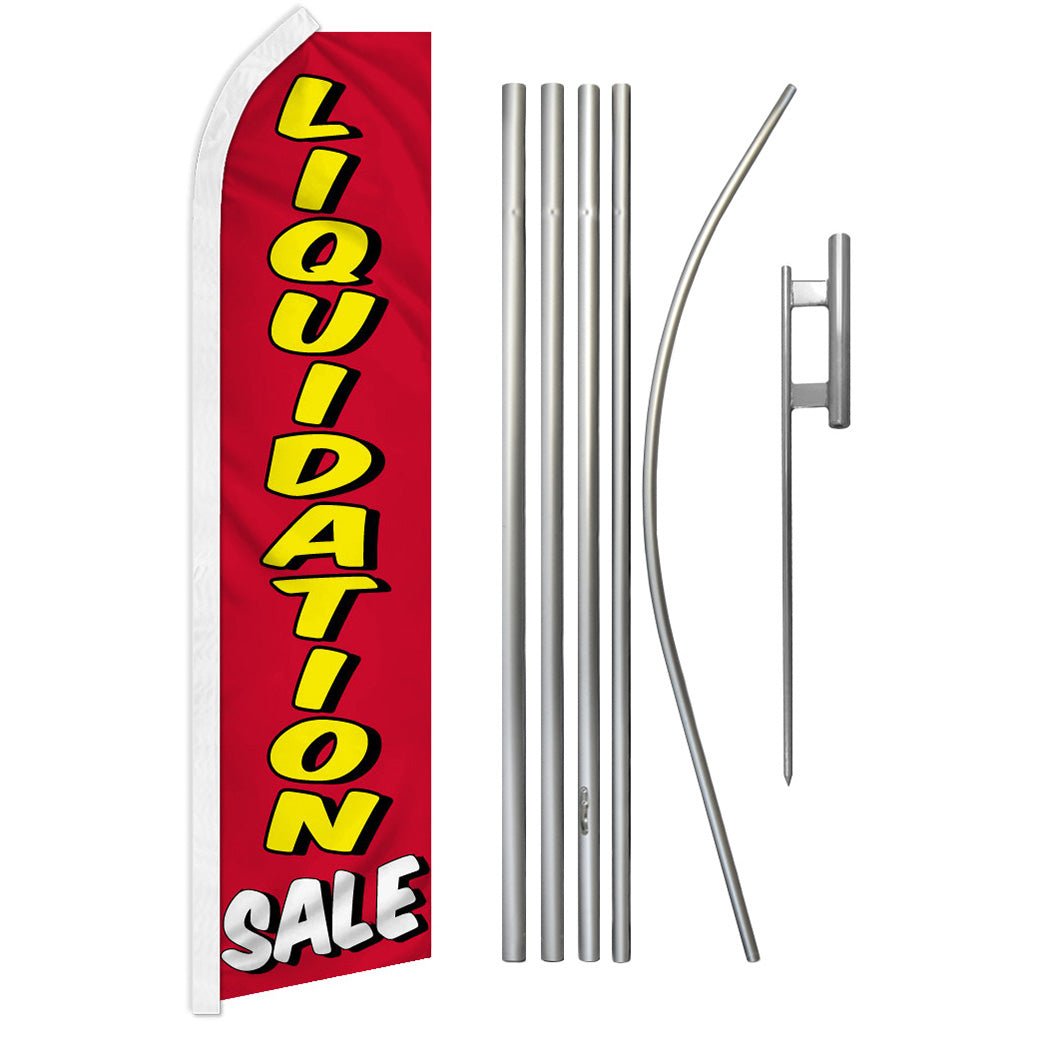 Liquidation Sale Super Flag & Pole Kit - Flags Importer