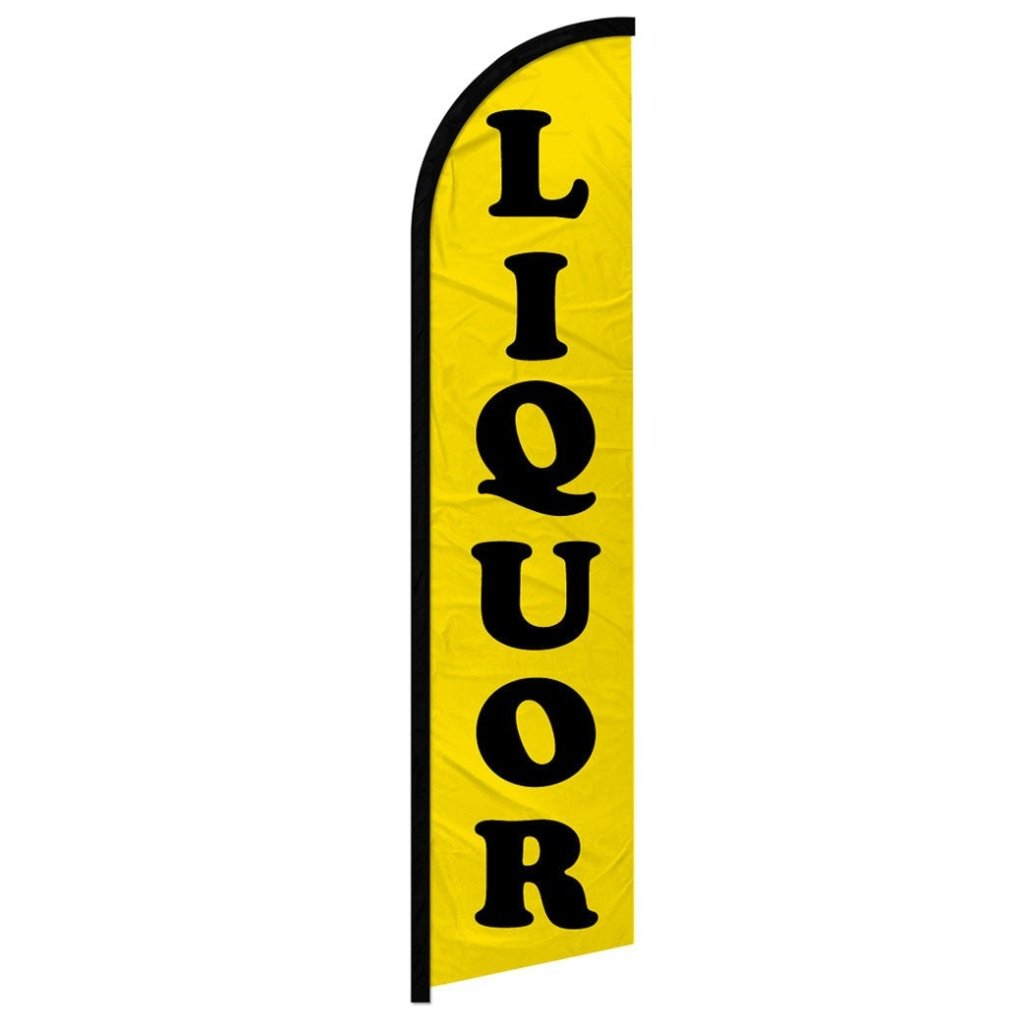 Liquor Windless Banner Flag - Flags Importer