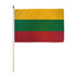 Lithuania 12x18in Stick Flag - Flags Importer