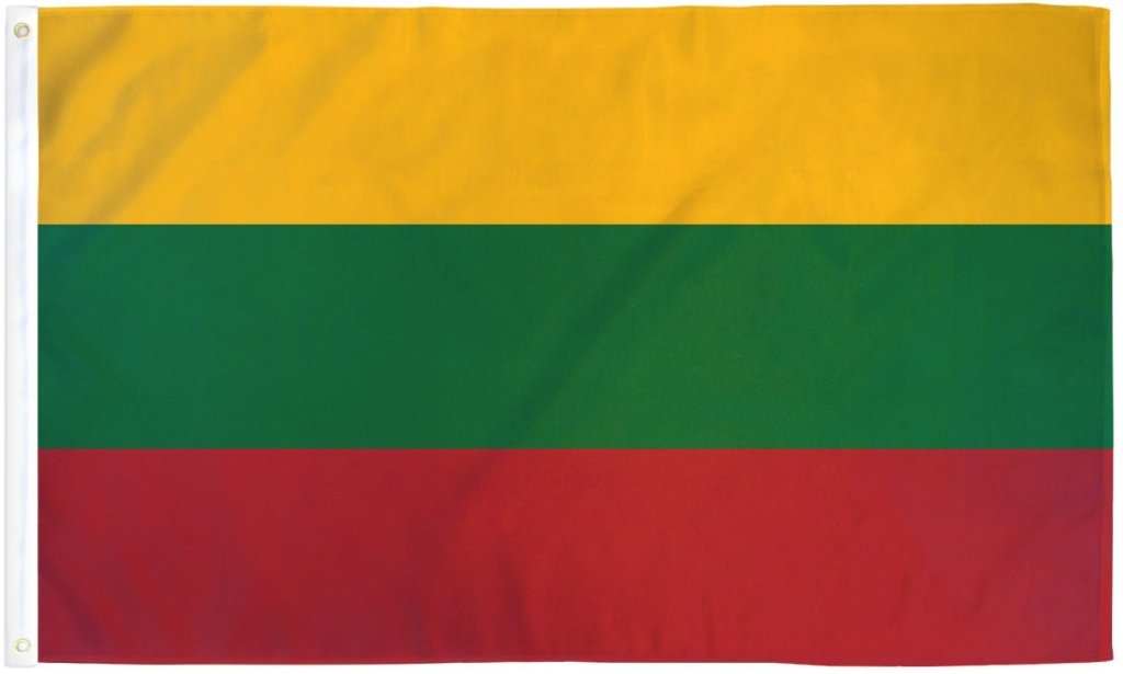 Lithuania Flag 2x3ft Poly - Flags Importer