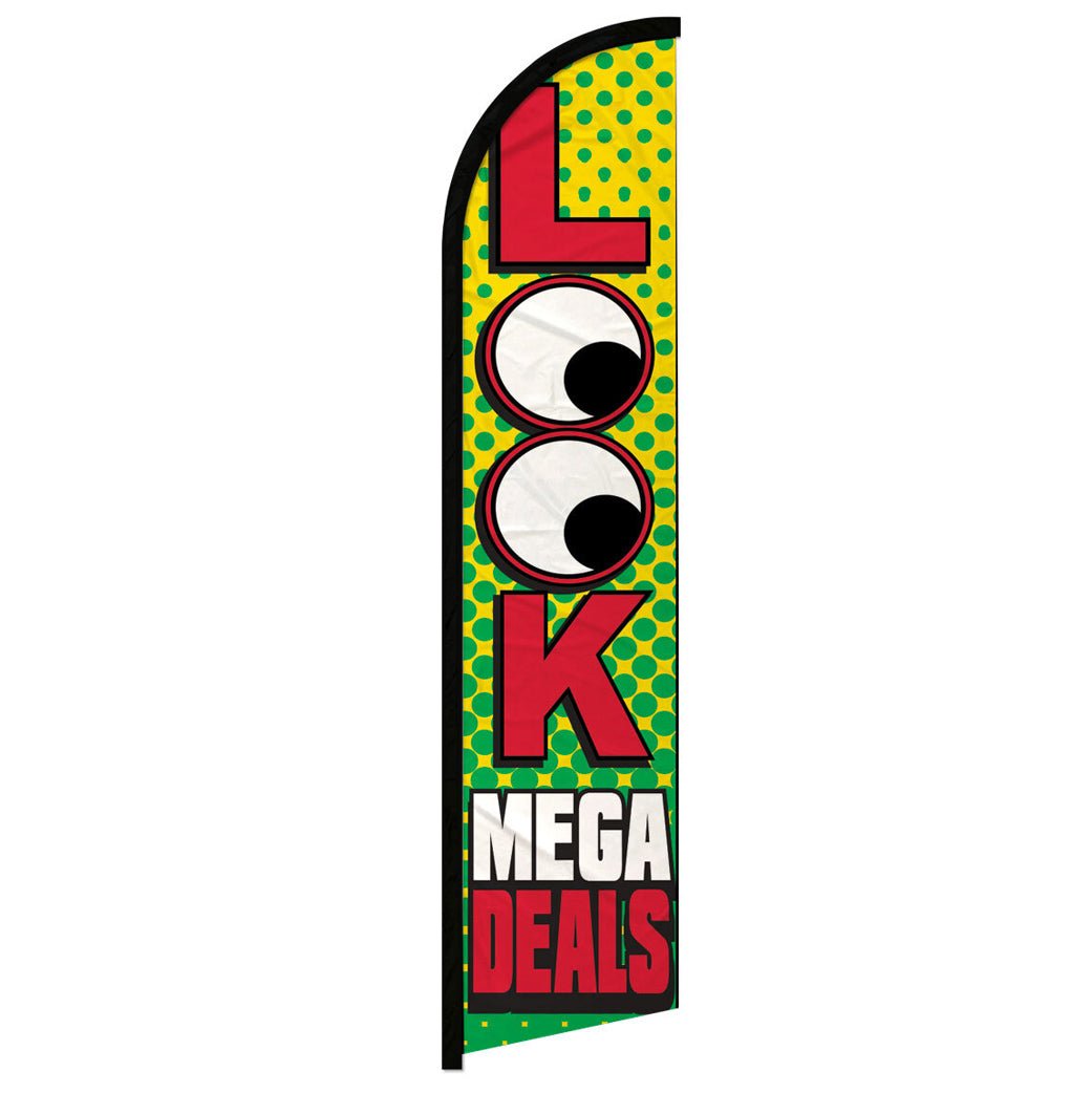 Look Mega Deals Windless Banner Flag - Flags Importer