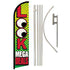 Look Mega Deals Windless Banner Flag & Pole Kit - Flags Importer