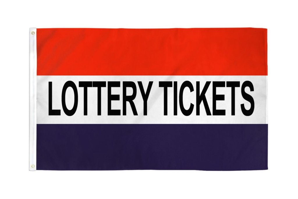 Lottery Tickets Flag 3x5ft Poly - Flags Importer