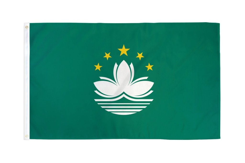 Macau Flag 3x5ft Poly - Flags Importer