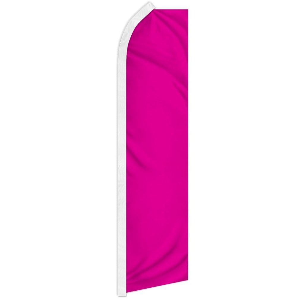 Magenta Solid Color Super Flag - Flags Importer