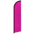 Magenta Solid Color Windless Banner Flag - Flags Importer