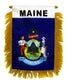 Maine Mini Banner - Flags Importer