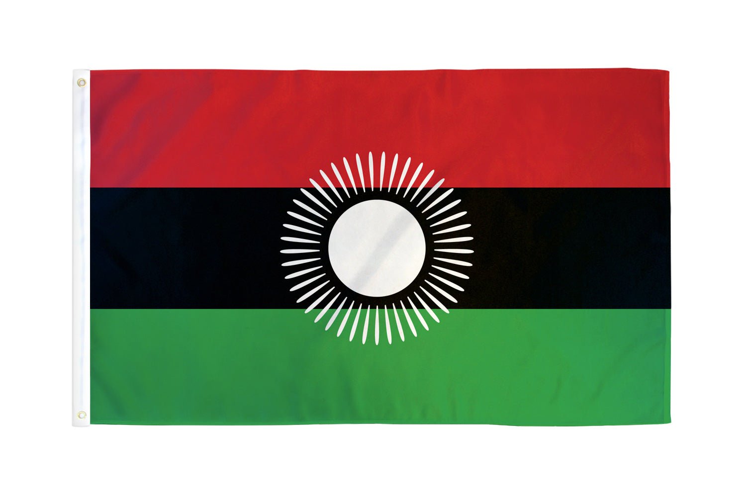 Malawi (2010 - 2012) Flag 3x5ft Poly - Flags Importer