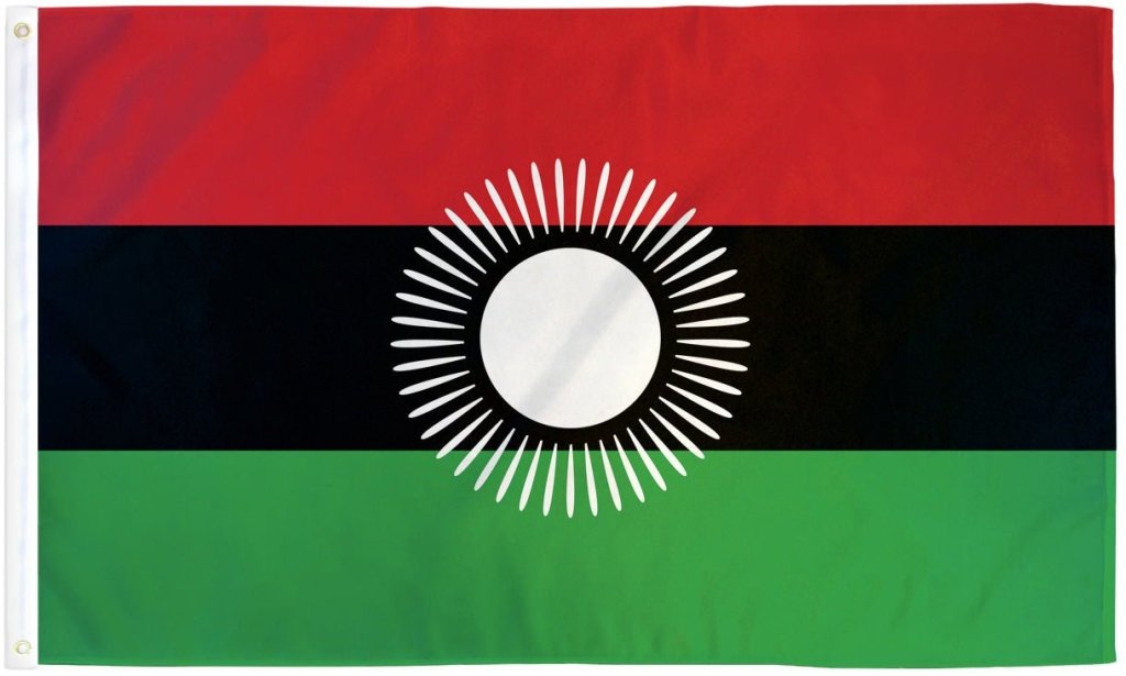 Malawi (2010 - 2012) Flag 3x5ft Poly - Flags Importer