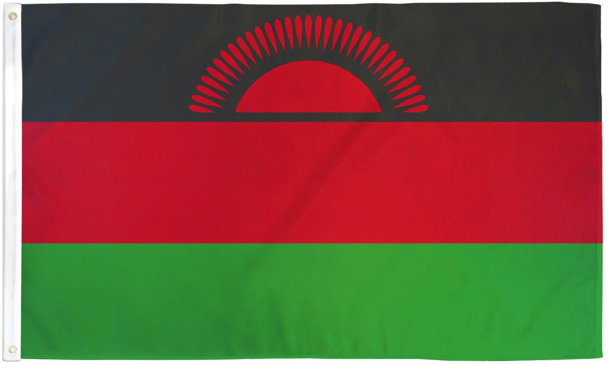 Malawi Flag 2x3ft Poly - Flags Importer