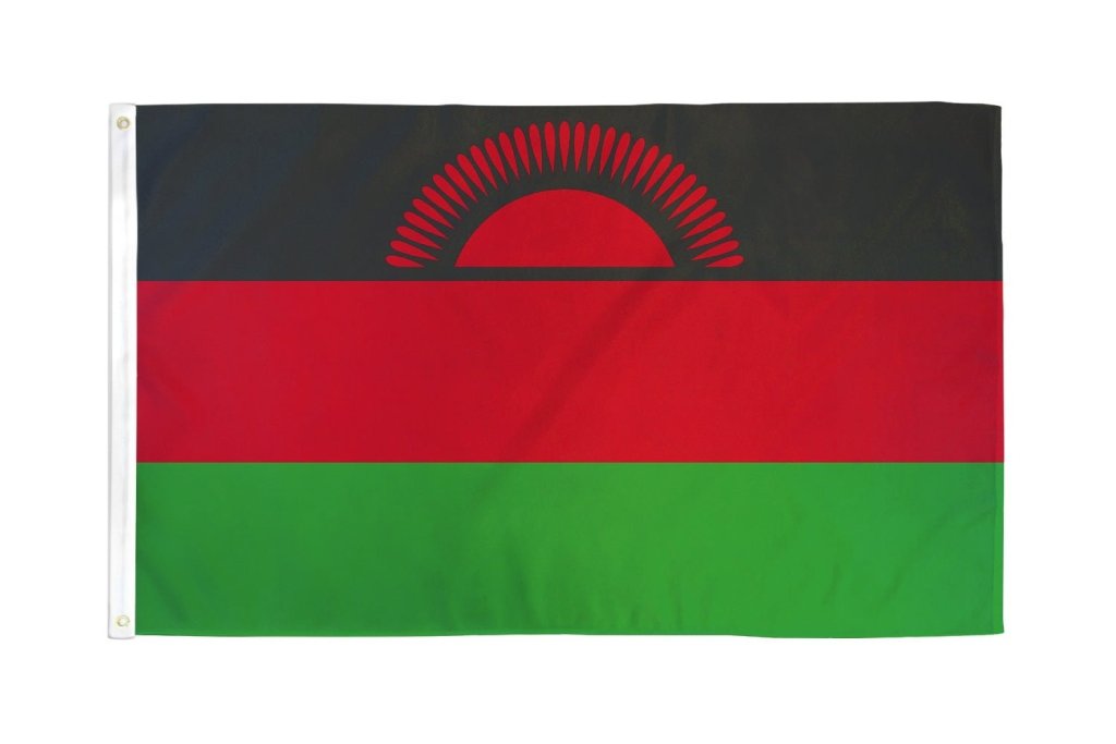 Malawi Flag 2x3ft Poly - Flags Importer