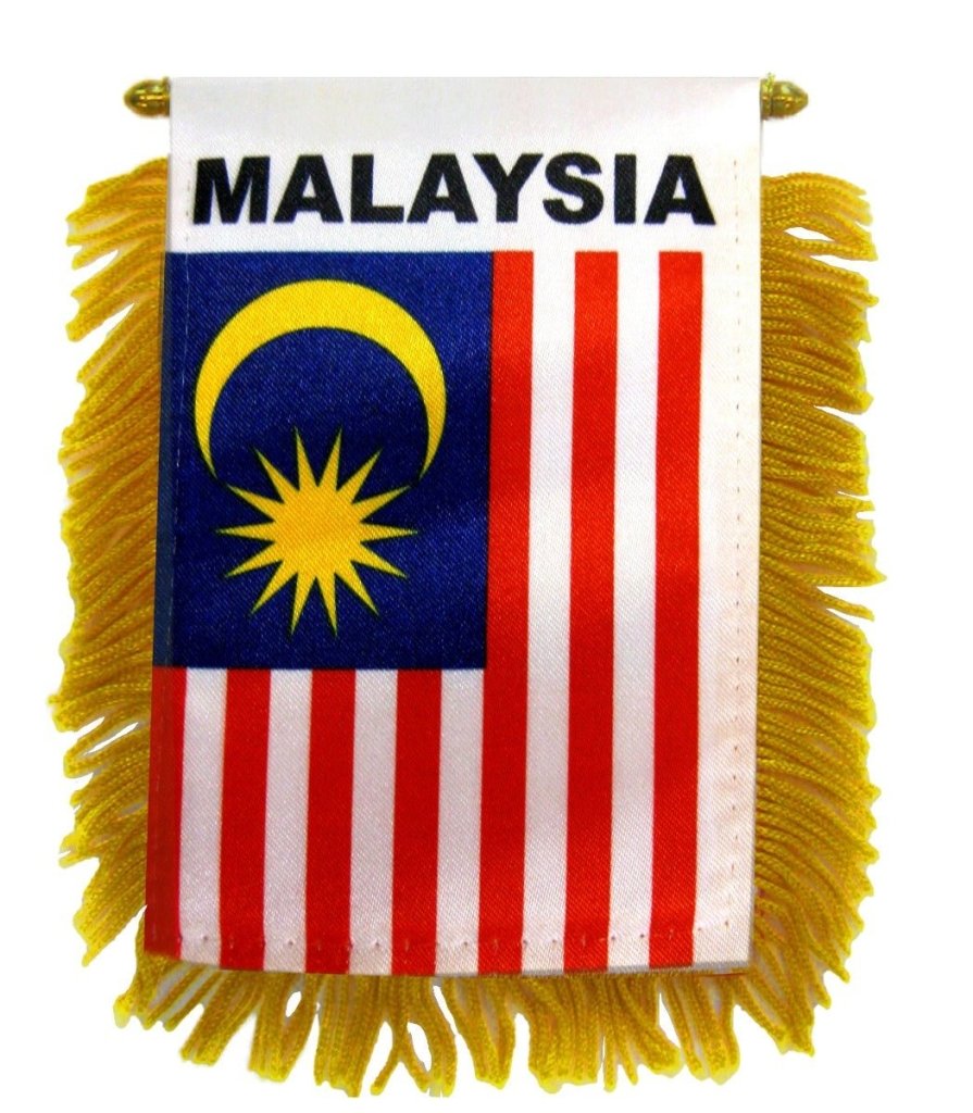 Malaysia Mini Banner - Flags Importer